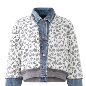 Free People Ditsy Denim Jacket (M)